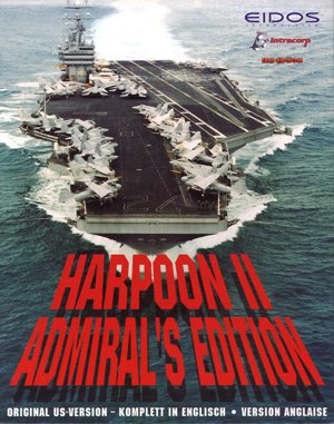 Harpoon II: Admiral’s Edition cover art for DOS