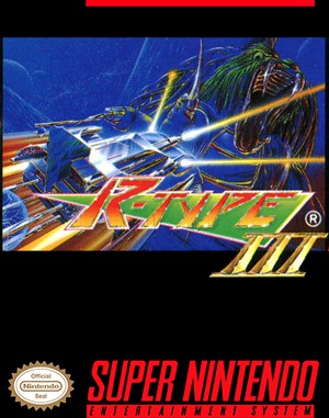 R-Type III: The Third Lightning cover art for Super Famicom