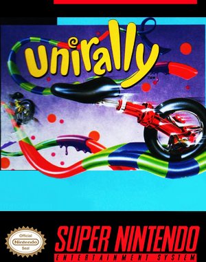 Uniracers cover art for Super Famicom