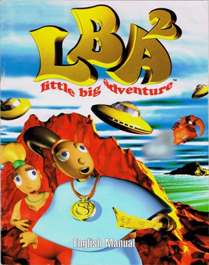 Little Big Adventure 2 cover art for DOS