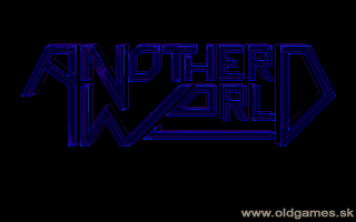 Another World (Out of this World) cover art for DOS