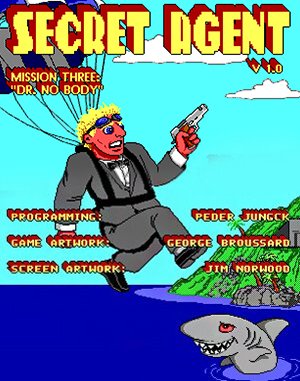 Secret Agent: Mission 3 – Dr. No Body Online cover art for DOS