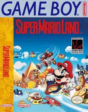 Super Mario Land cover art for Game Boy