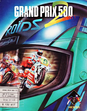Grand Prix 500 2 cover art for DOS